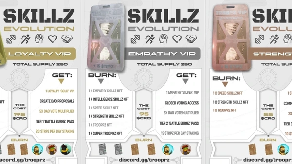 Troopz Empathy 'Silver' VIP - DAO Pass