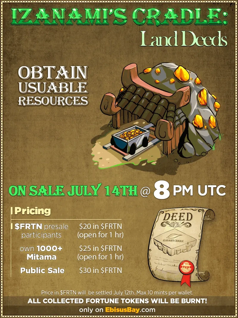 Izanami's Cradle: Land Deeds